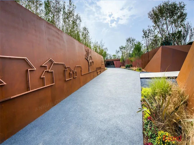 <h3>7 Corten Steel. ideas | corten steel, landscape design, fence </h3>
